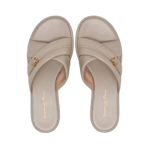 Logo Flat Sandals