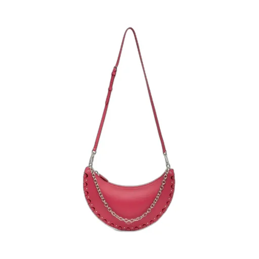 Zipper Opening And Closing Shoulder Bag