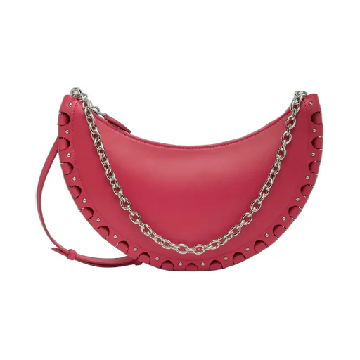 Zipper Opening And Closing Shoulder Bag