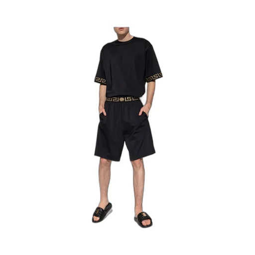 Versace Greca Gym Crewneck T-Shirt