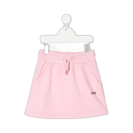 Logo-Print Track Skirt