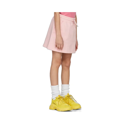 Logo-Print Track Skirt