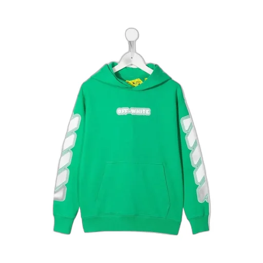 Glow In The Dark Logo-Print Hoodie