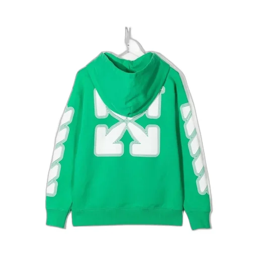 Glow In The Dark Logo-Print Hoodie