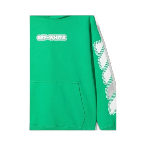 Glow In The Dark Logo-Print Hoodie