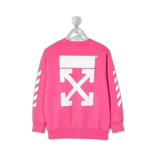 Off-White Kids Arrow Printed Crewneck Sweatshirt