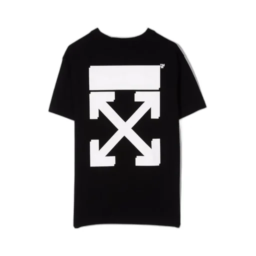 Cross-Print Cotton T-Shirt
