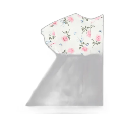 Monnalisa Floral Printed Short-Sleeved Dress