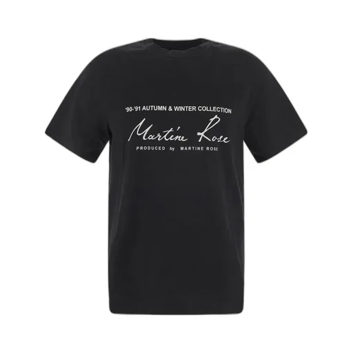 Martine Rose Logo Printed Crewneck T-Shirt