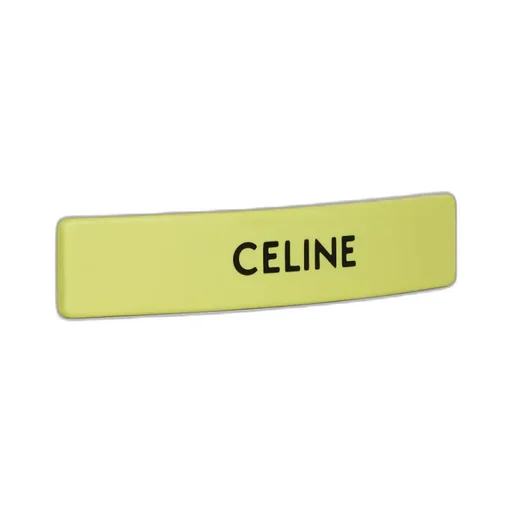 Celine Monochroms Hair Clip In Acetate And Steel