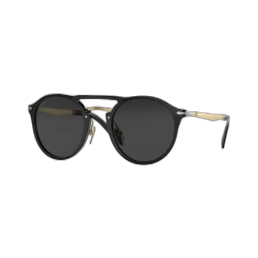 Persol Round Frame Double-Bridge Sunglasses