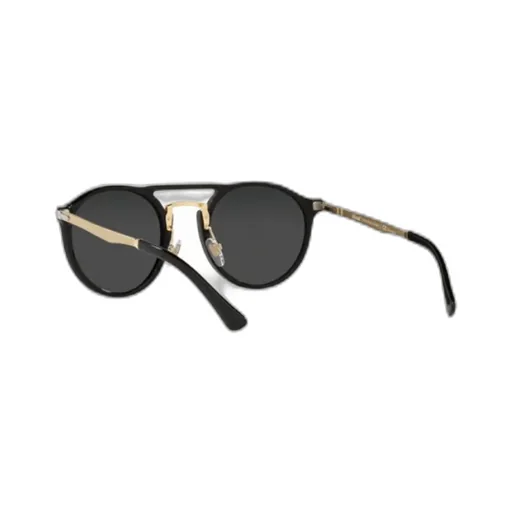 Persol Round Frame Double-Bridge Sunglasses