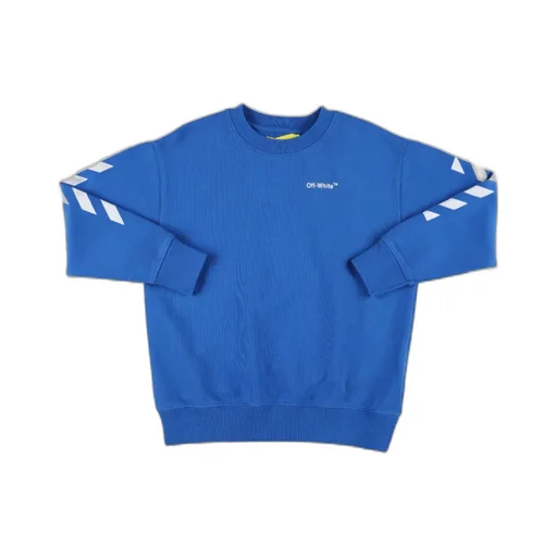 Logo-Print Striped Sweatshirt