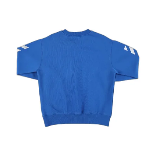 Logo-Print Striped Sweatshirt