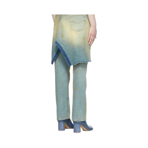 Derelict Asymmetric Denim Gilet