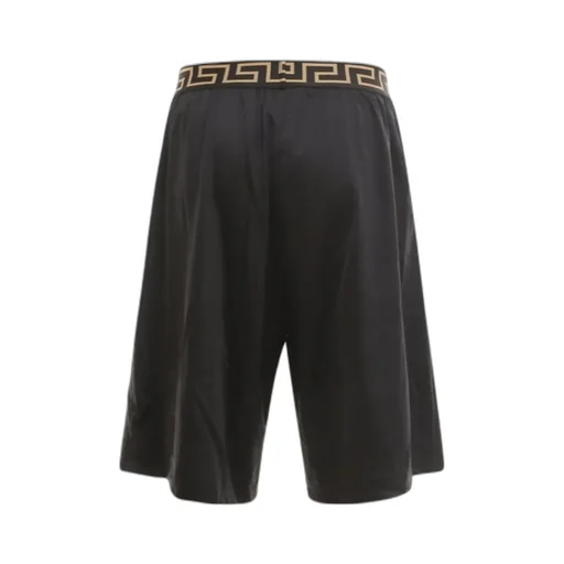 Versace La Greca Waistband Bermuda Shorts