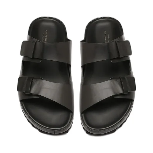 Double Strap Flat Sandals