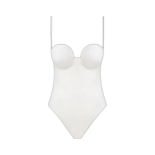Magda Butrym Retro Bustier Swimsuit