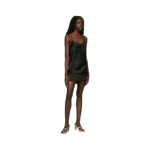 Black Pleated Skirt