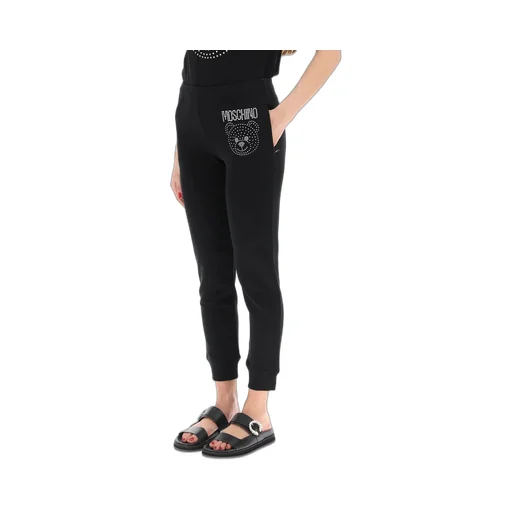 Crystal-Embellished Track Pants