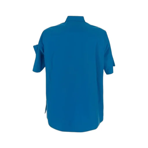 Cotton Pocket S/S Shirt Blithe Black