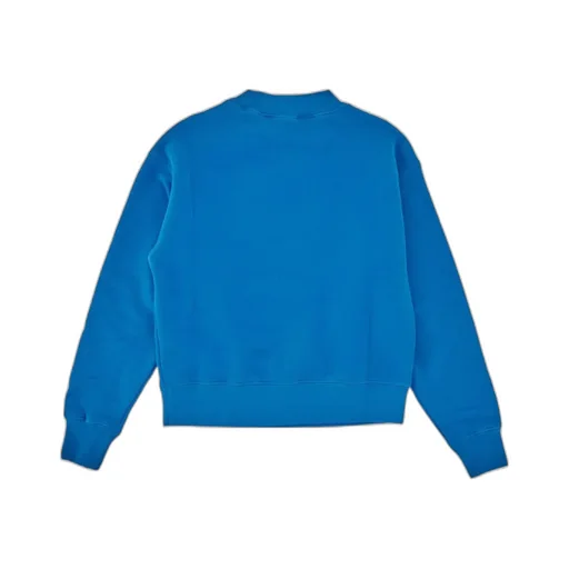 Bear-Motif Crew-Neck Sweatshirt