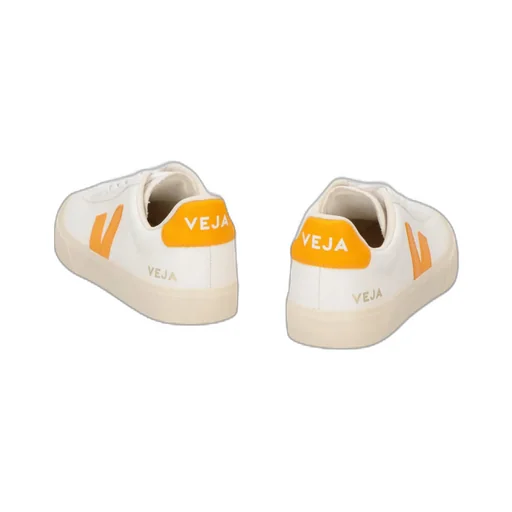 Veja Round Toe Lace-Up Sneakers