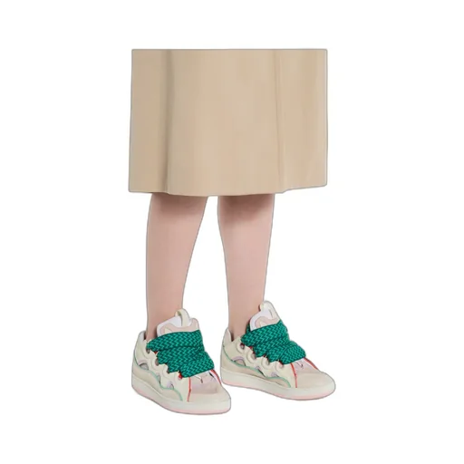 Curb Lace-Up Sneakers