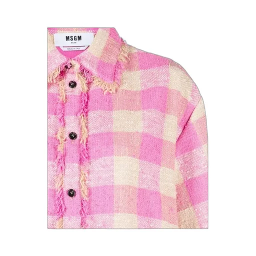 Msgm Checked Short-Sleeved Shirt