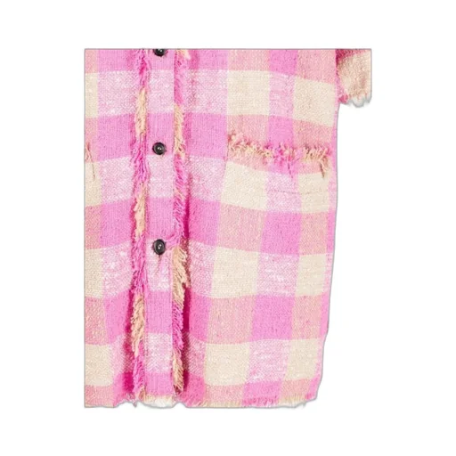 Msgm Checked Short-Sleeved Shirt