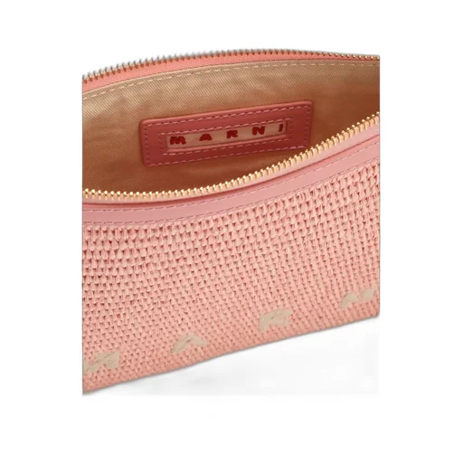 Marni Marcel Logo Embroidered Crossbody Bag