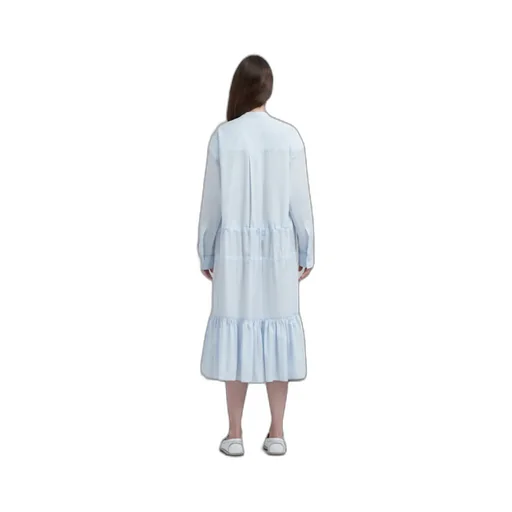 Marni Chemisier Drawstring Waist Dress