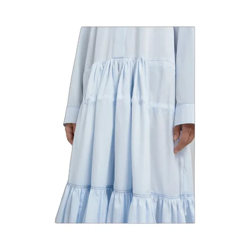 Marni Chemisier Drawstring Waist Dress