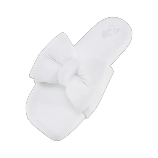 Off-White Padded Bow Sandals