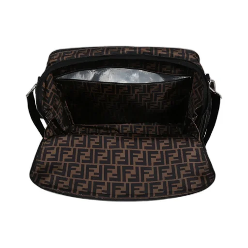 Fendi Kids Ff Logo Zip-Up Changing Bag