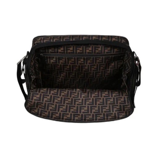 Fendi Kids Ff Logo Zip-Up Changing Bag