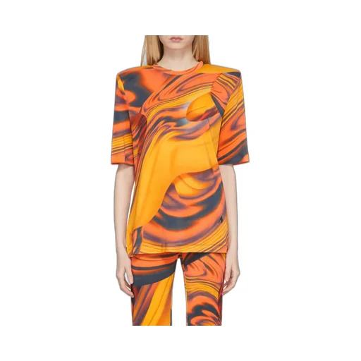 Bella Abstract-Print T-Shirt