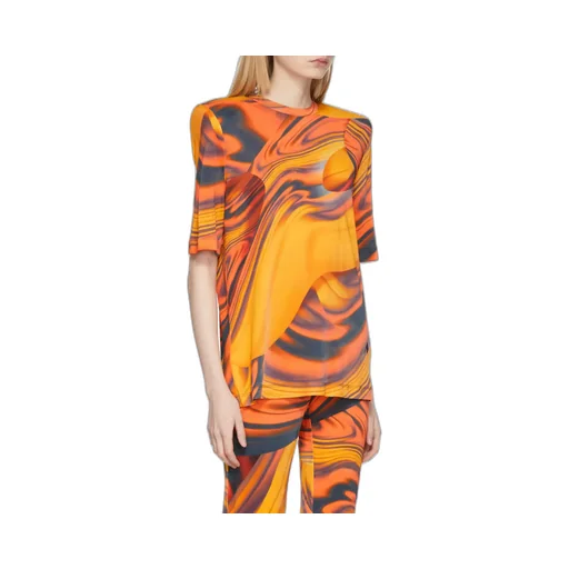 Bella Abstract-Print T-Shirt