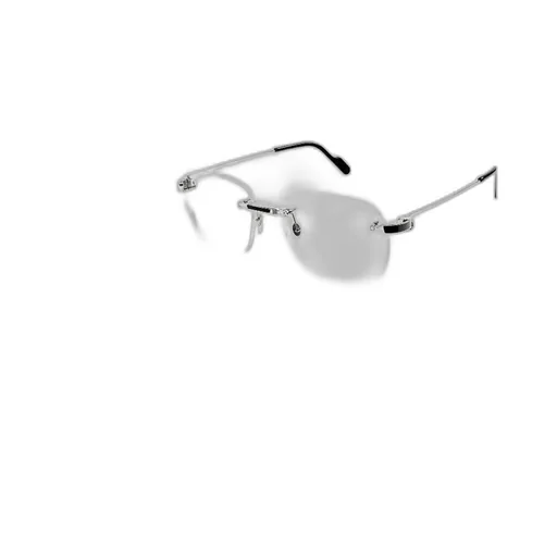 Cartier Rimless Square Glasses