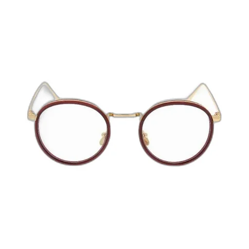 Linda Farrow Oval Frame Glasses