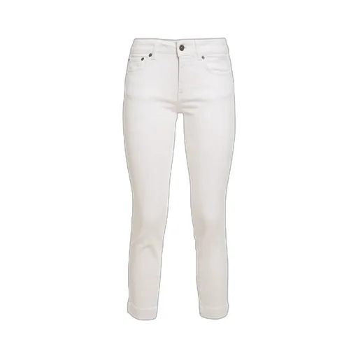 Dondup Mid-Rise Slim-Fit Cropped Jeans