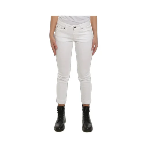 Dondup Mid-Rise Slim-Fit Cropped Jeans