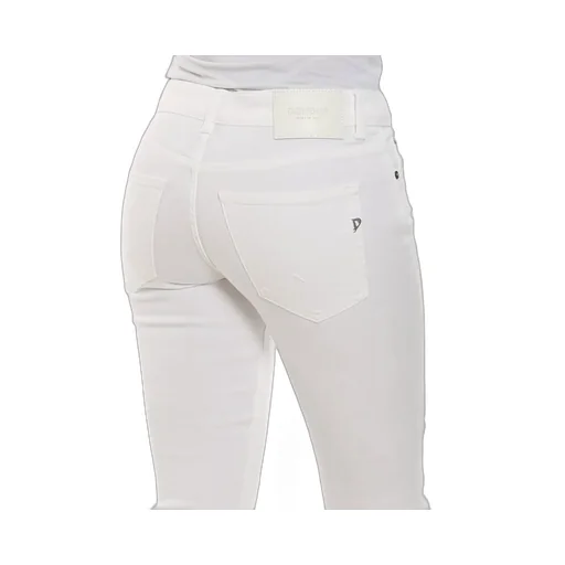 Dondup Mid-Rise Slim-Fit Cropped Jeans