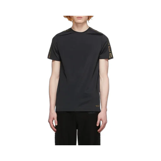 La Greca-Print Short-Sleeve T-Shirt