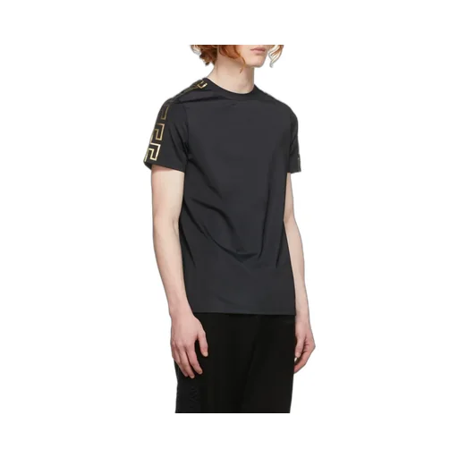 La Greca-Print Short-Sleeve T-Shirt