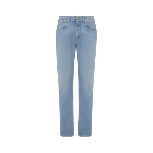 Versace Logo Patch Low Waist Jeans