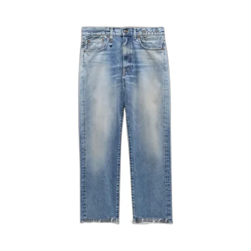 Retro Fengshui Washed Jeans