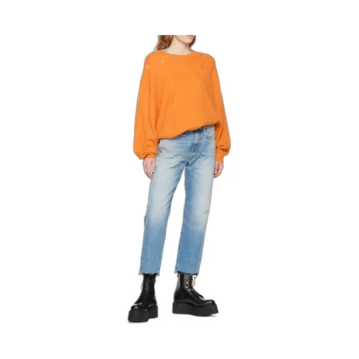 Retro Fengshui Washed Jeans