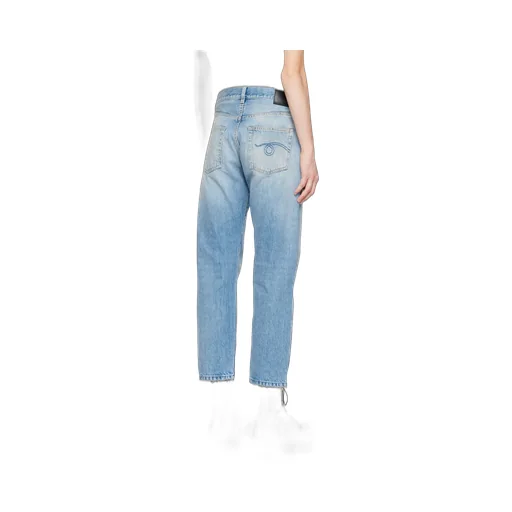 Retro Fengshui Washed Jeans