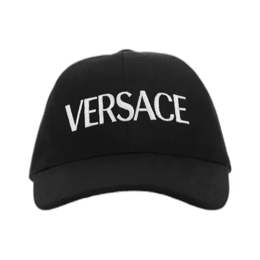 Versace Logo Embroidered Baseball Cap